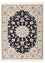 Perserteppich - Nain - Premium - 132 x 74 cm - dunkelblau