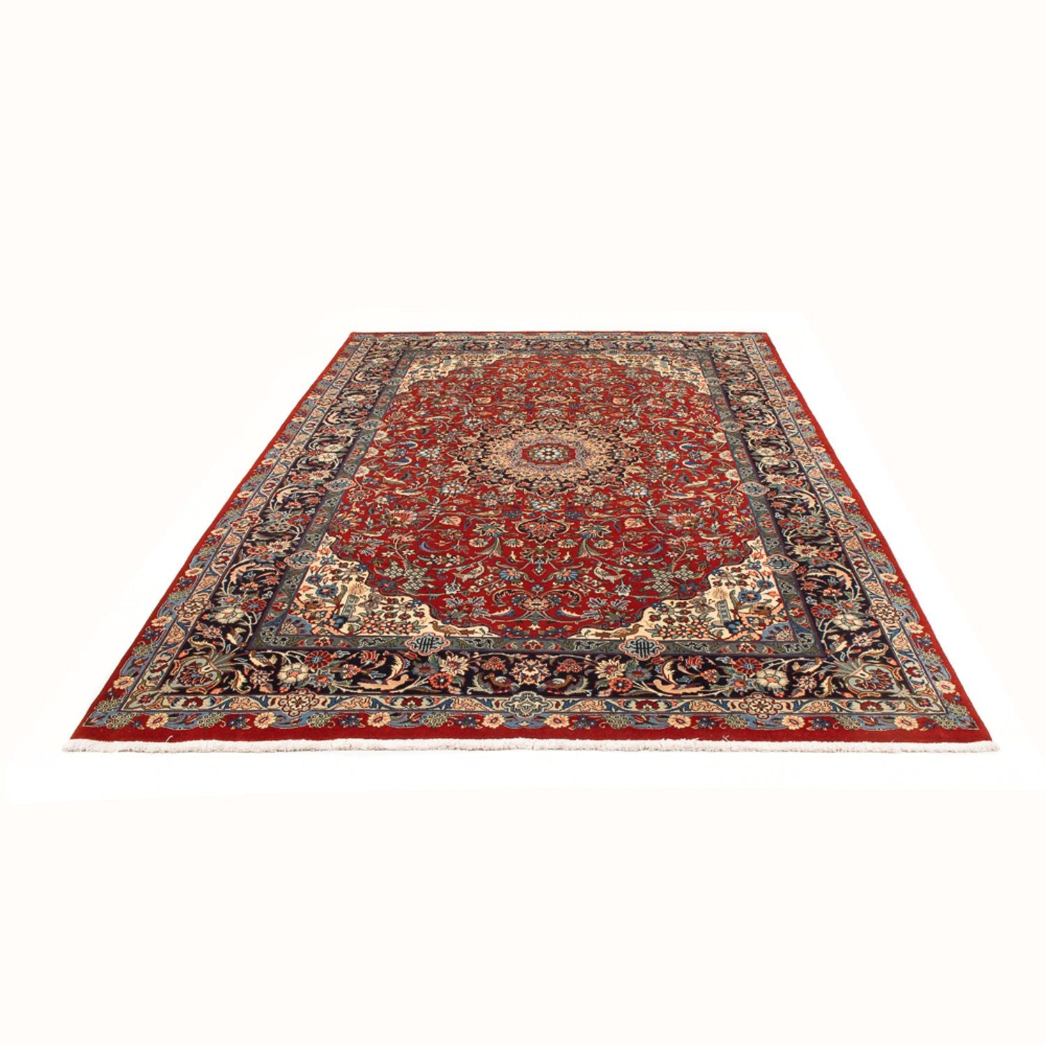 Tapis persan - Classique - 286 x 196 cm - rouge