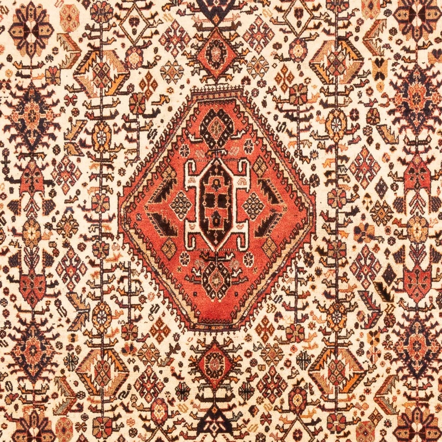 Tapis persan - Nomadic - 252 x 156 cm - crème