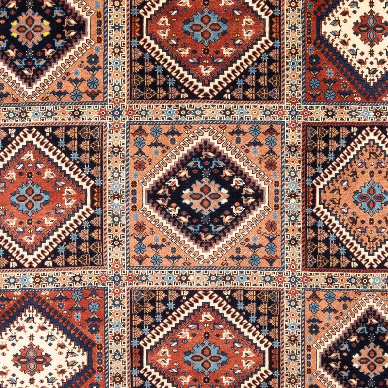 Tapis persan - Nomadic - 306 x 206 cm - rouge bordeaux