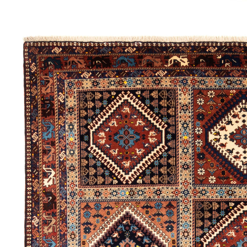 Tapis persan - Nomadic - 306 x 206 cm - rouge bordeaux