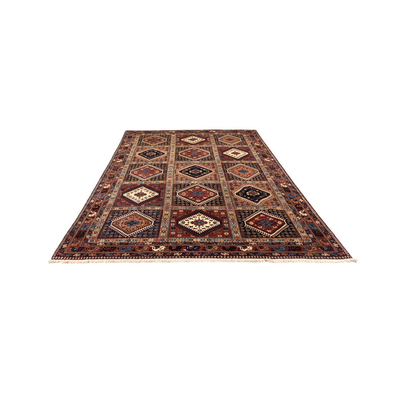 Tapis persan - Nomadic - 306 x 206 cm - rouge bordeaux