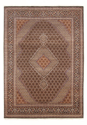 Tapis persan - Tabriz - Royal - 300 x 206 cm - bleu foncé