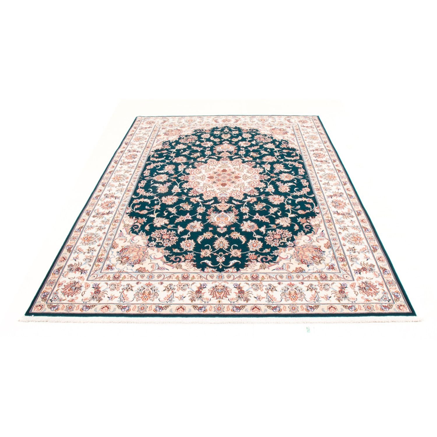 Tapis persan - Tabriz - Royal - 240 x 170 cm - vert