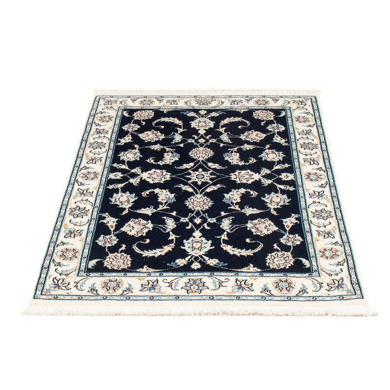 Perserteppich - Nain - Premium - 115 x 80 cm - dunkelblau