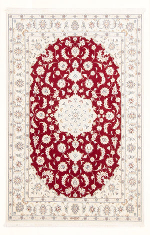 Tapis persan - Nain - Royal - 178 x 118 cm - rouge