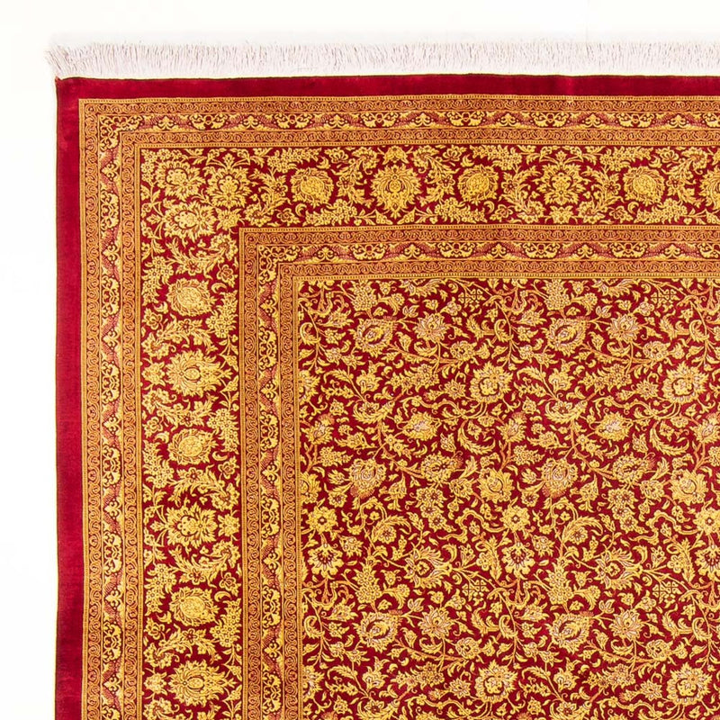 Tapis en soie - Ghom soie - Premium - 300 x 205 cm - orange