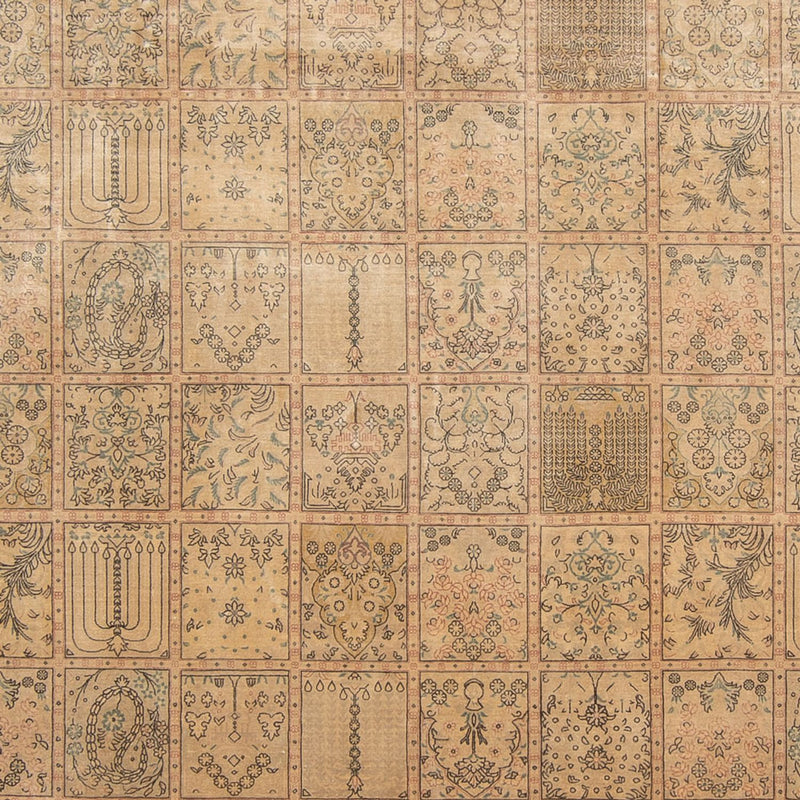 Tapis en soie - Ghom soie - Premium - 294 x 191 cm - beige foncé