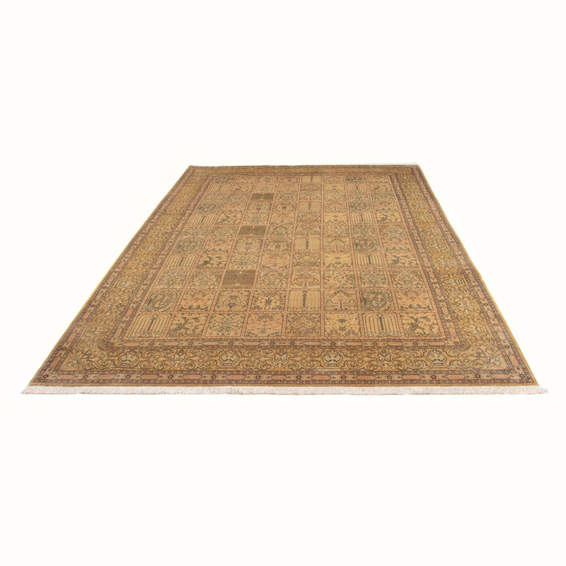 Tapis en soie - Ghom soie - Premium - 294 x 191 cm - beige foncé