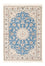 Tapis persan - Nain - Premium - 117 x 80 cm - bleu clair