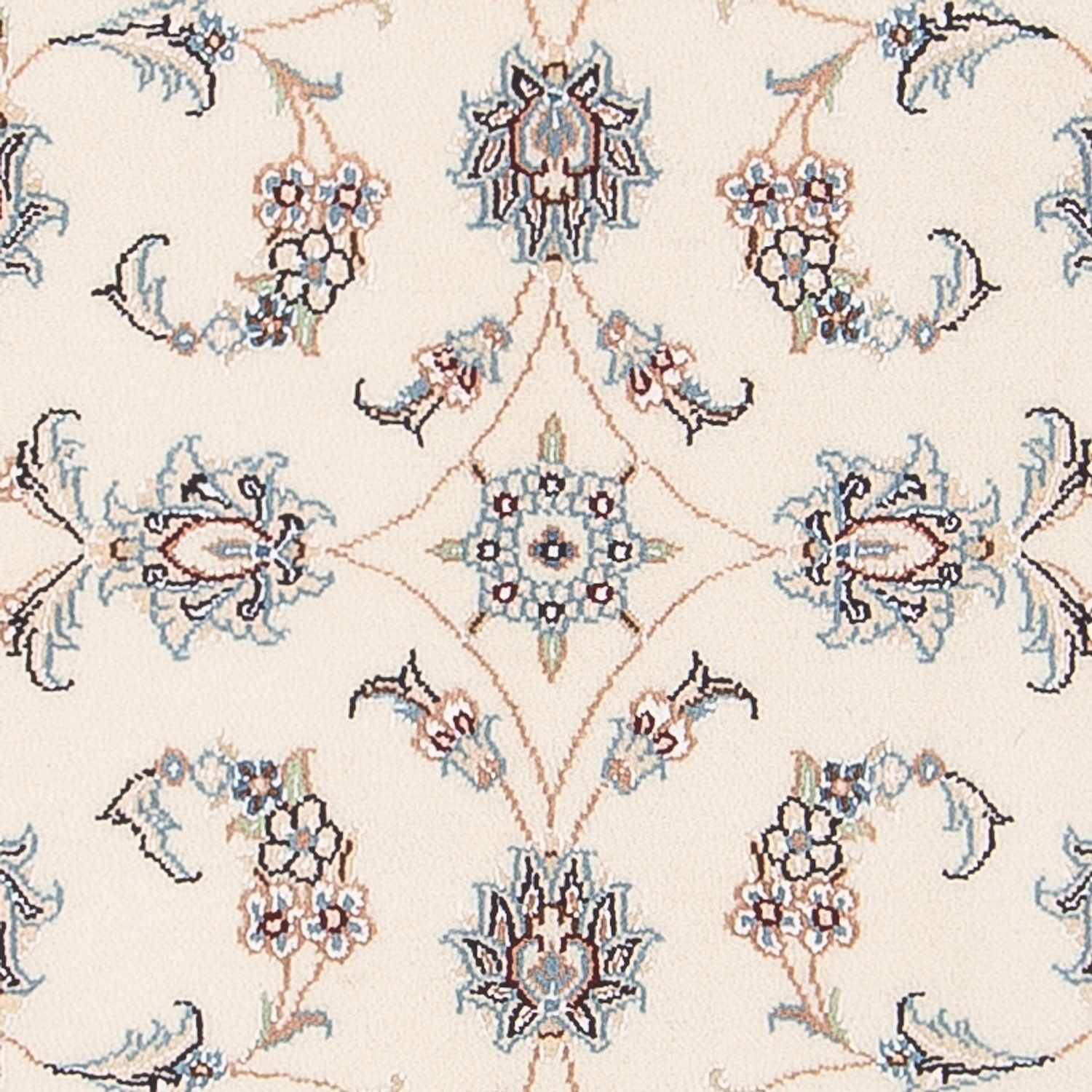 Tapis persan - Nain - Premium - 122 x 81 cm - crème