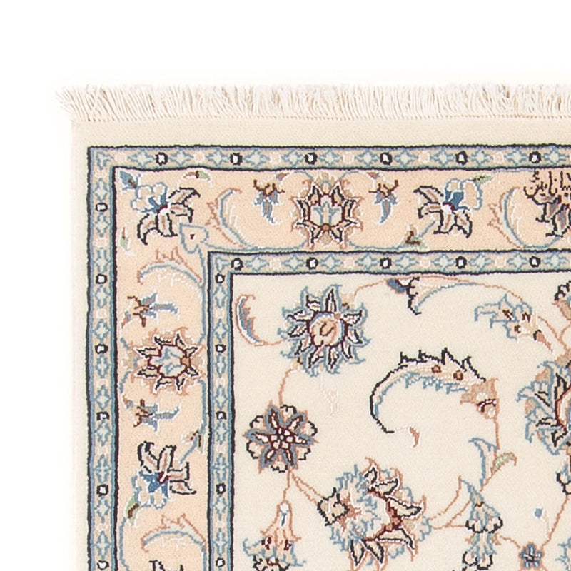 Tapis persan - Nain - Premium - 122 x 81 cm - crème
