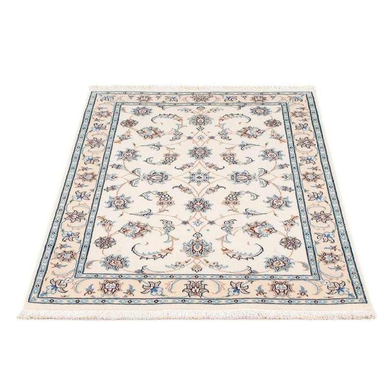 Tapis persan - Nain - Premium - 122 x 81 cm - crème