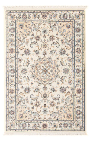 Tapis persan - Nain - Premium - 124 x 81 cm - crème