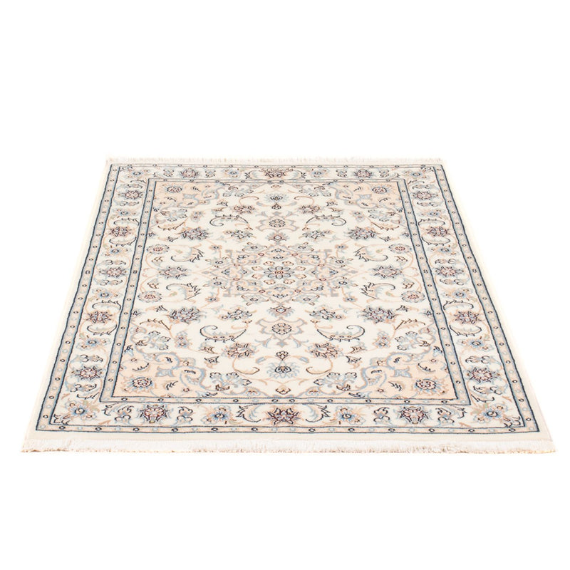 Tapis persan - Nain - Premium - 124 x 81 cm - crème