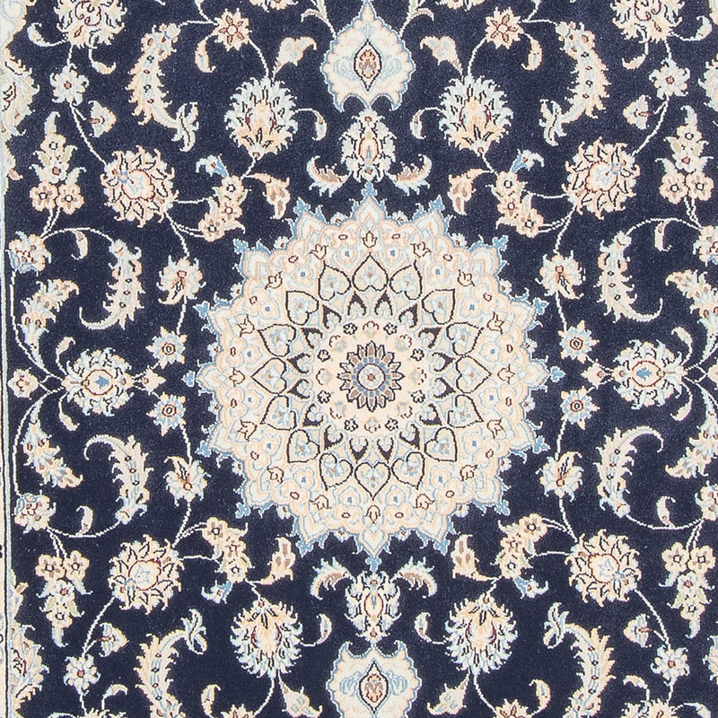 Perserteppich - Nain - Royal - 178 x 120 cm - dunkelblau