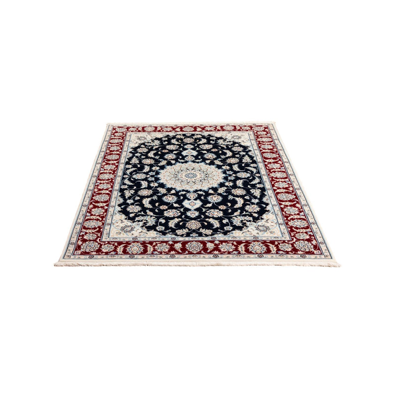 Tapis persan - Nain - Premium - 180 x 118 cm - bleu foncé