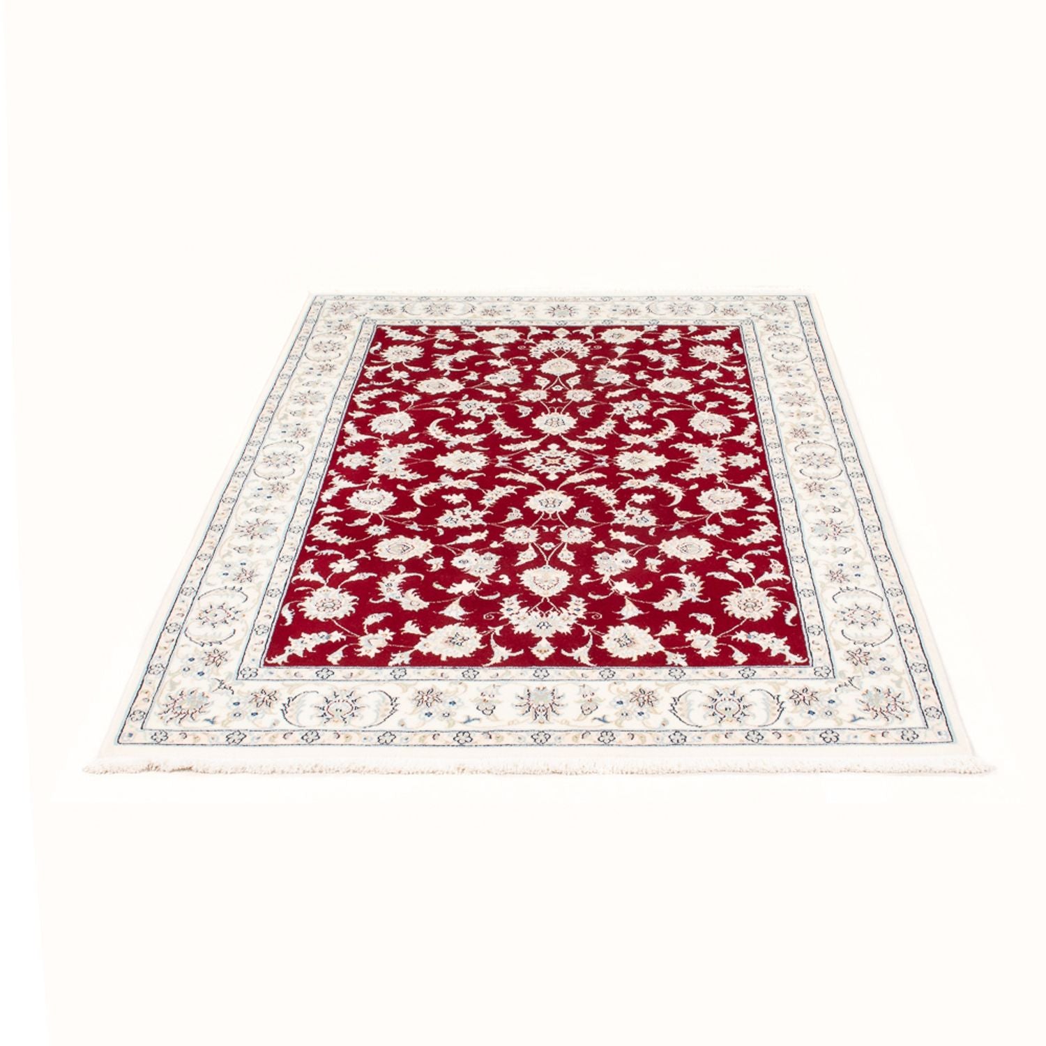 Tapis persan - Nain - Royal - 173 x 122 cm - rouge