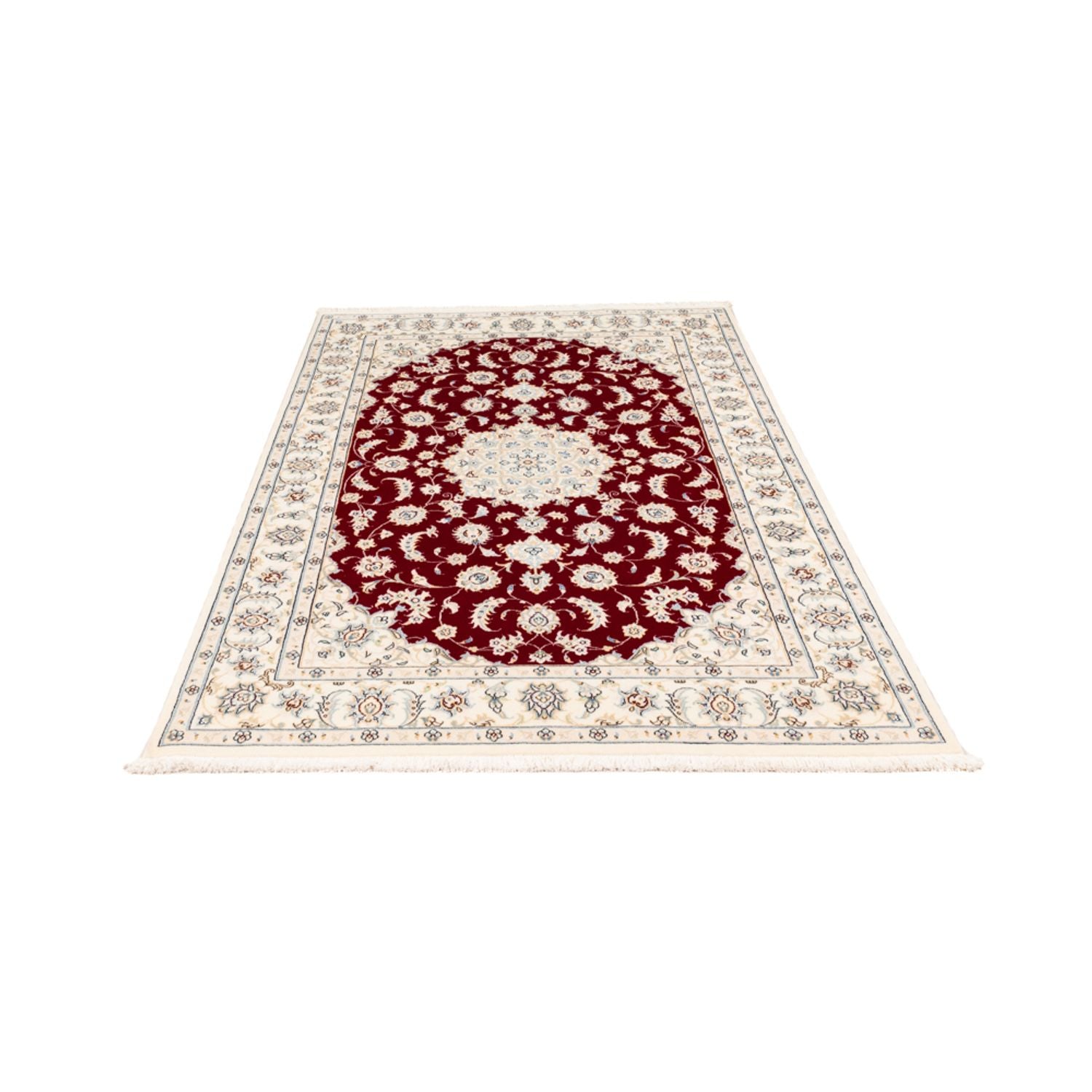 Tapis persan - Nain - Premium - 180 x 118 cm - rouge