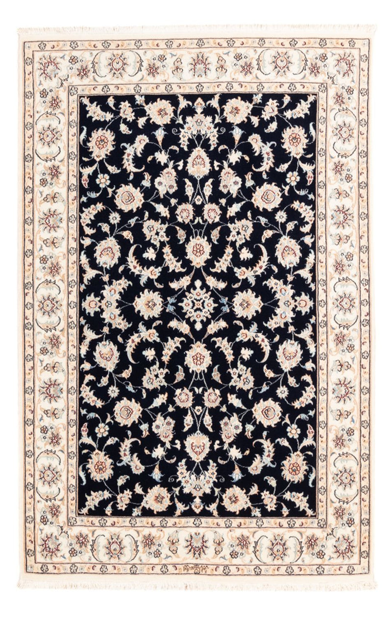 Tapis persan - Nain - Premium - 174 x 120 cm - bleu foncé