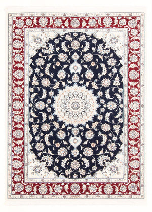 Tapis persan - Nain - Royal - 165 x 120 cm - bleu foncé