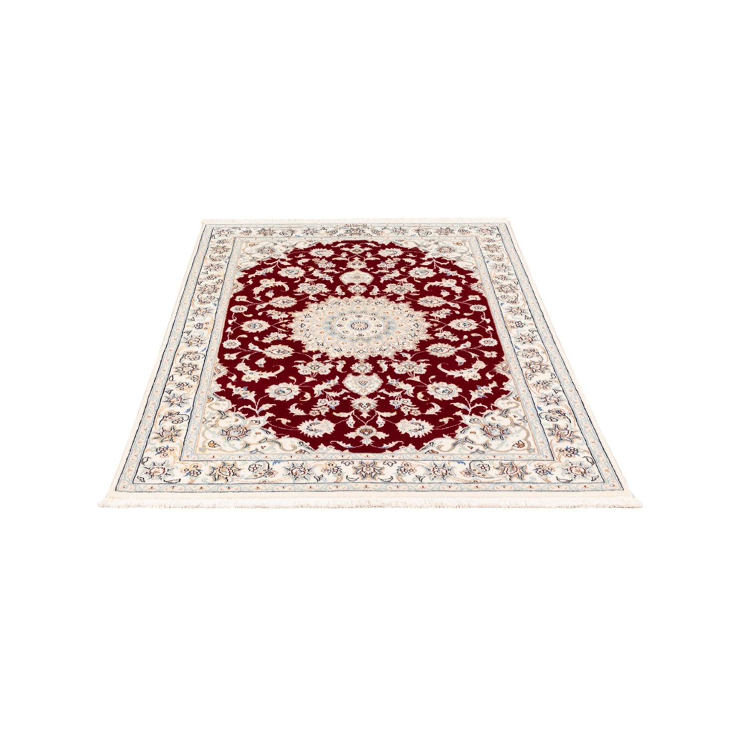 Tapis persan - Nain - Premium - 152 x 108 cm - rouge