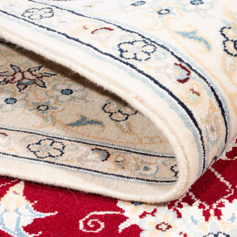 Tapis persan - Nain - Royal - 176 x 118 cm - rouge