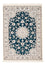 Tapis persan - Nain - Premium - 117 x 80 cm - vert foncé
