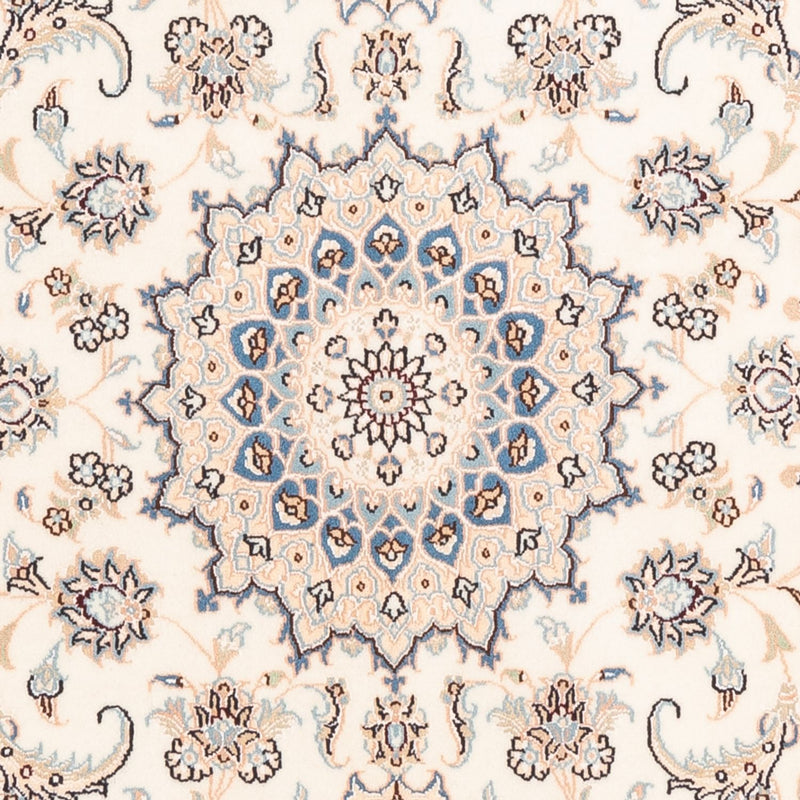 Tapis persan - Nain - Premium - 155 x 104 cm - crème