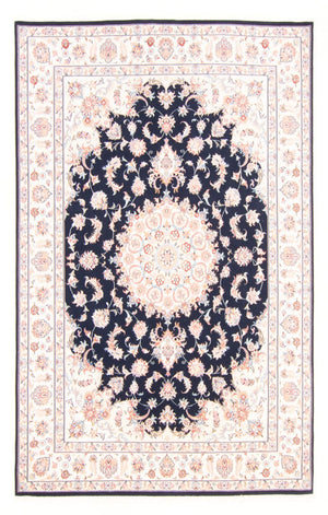 Tapis persan - Tabriz - Royal - 245 x 167 cm - bleu foncé