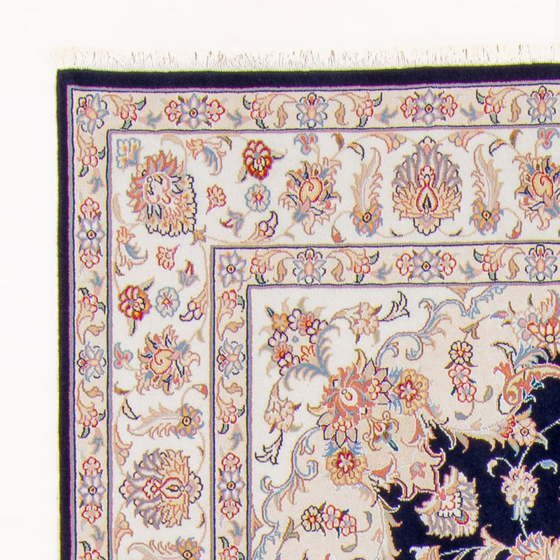 Tapis persan - Tabriz - Royal - 245 x 167 cm - bleu foncé