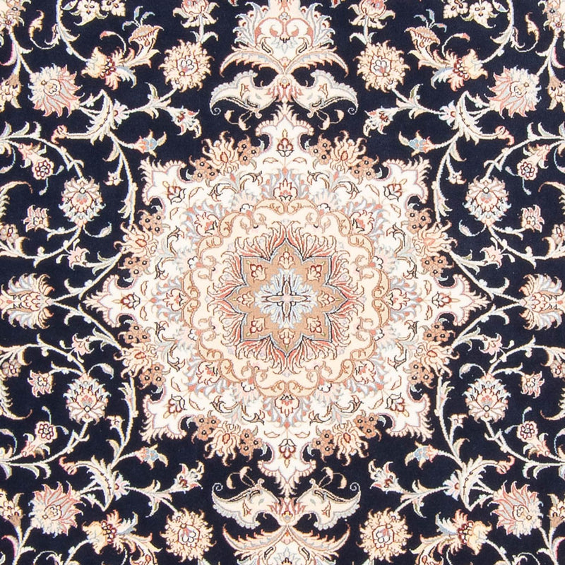 Tapis persan - Tabriz - Royal - 250 x 200 cm - bleu foncé