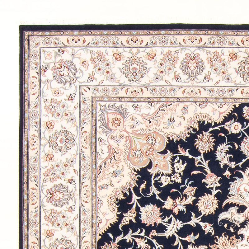 Tapis persan - Tabriz - Royal - 250 x 200 cm - bleu foncé