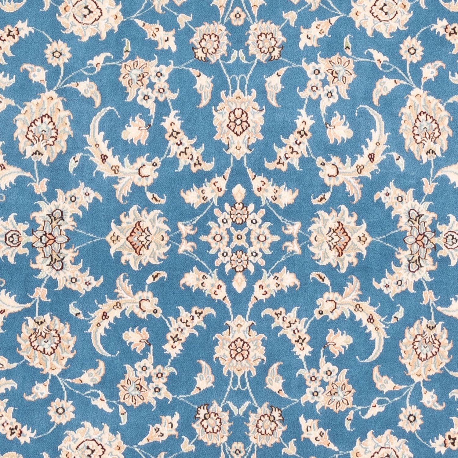 Tapis persan - Nain - Premium - 176 x 121 cm - bleu