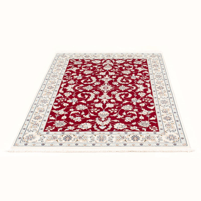 Tapis persan - Nain - Royal - 157 x 108 cm - rouge