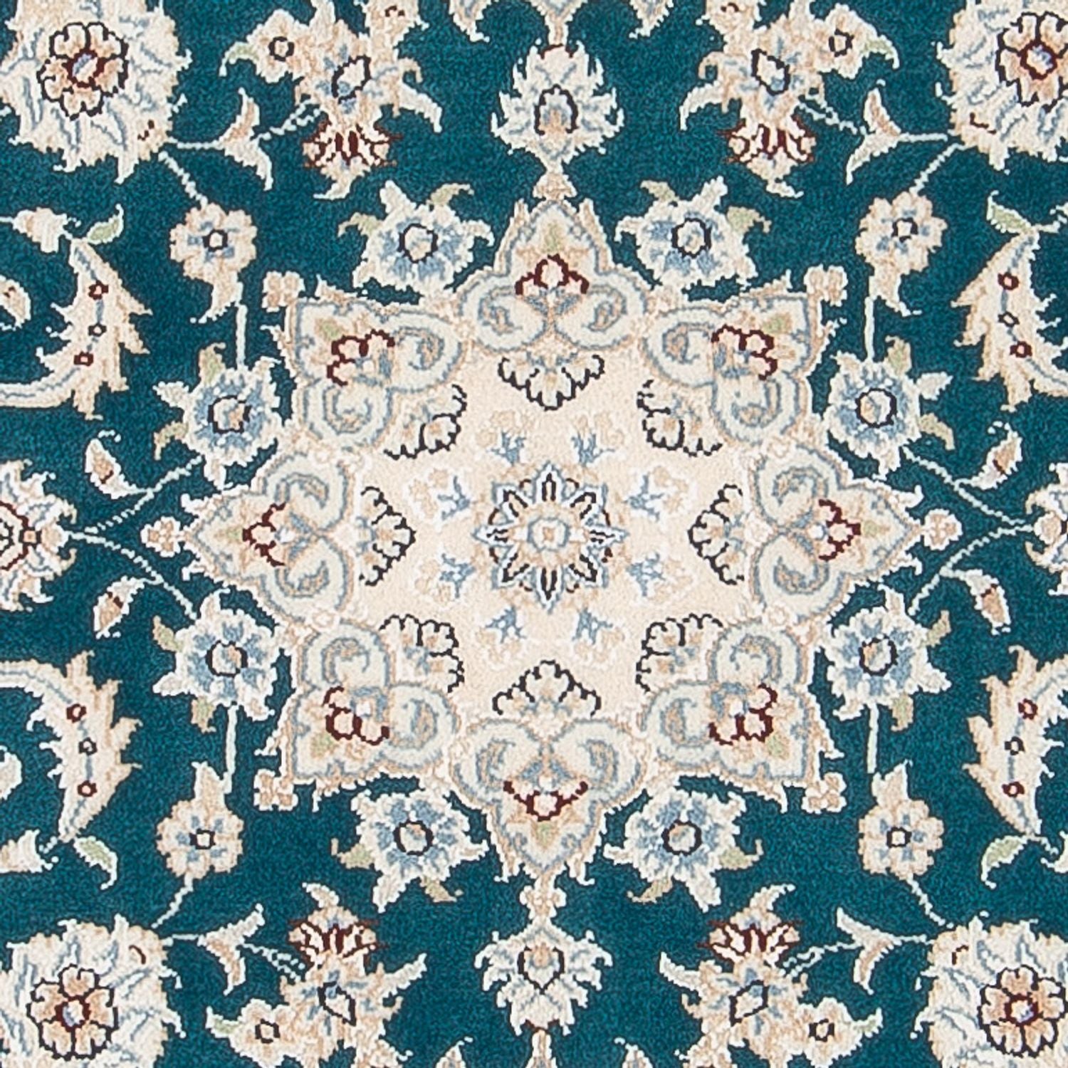 Tapis persan - Nain - Premium - 120 x 83 cm - vert