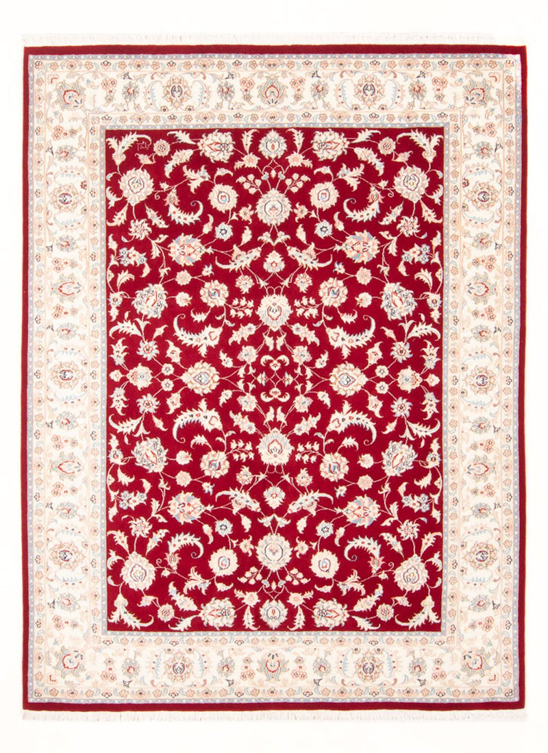 Tapis persan - Tabriz - Royal - 206 x 148 cm - rouge