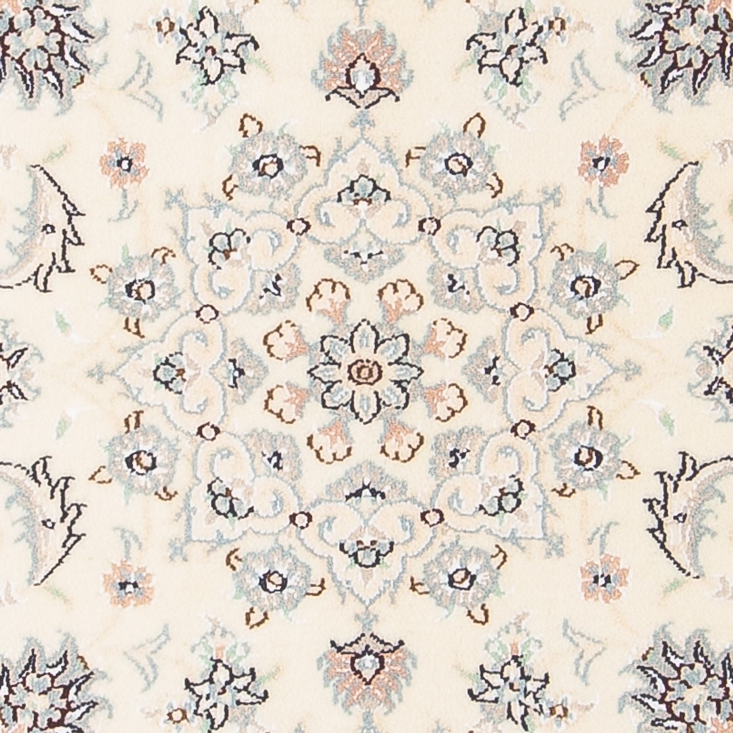 Perserteppich - Nain - Premium - 123 x 82 cm - creme