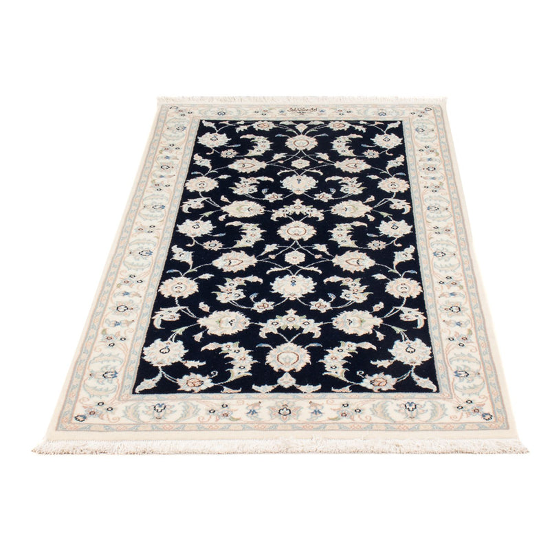 Perserteppich - Nain - Premium - 138 x 75 cm - dunkelblau