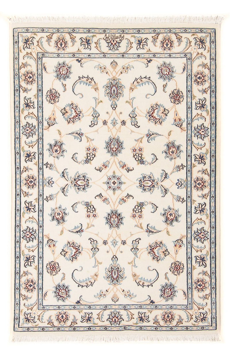 Perserteppich - Nain - Premium - 120 x 81 cm - creme