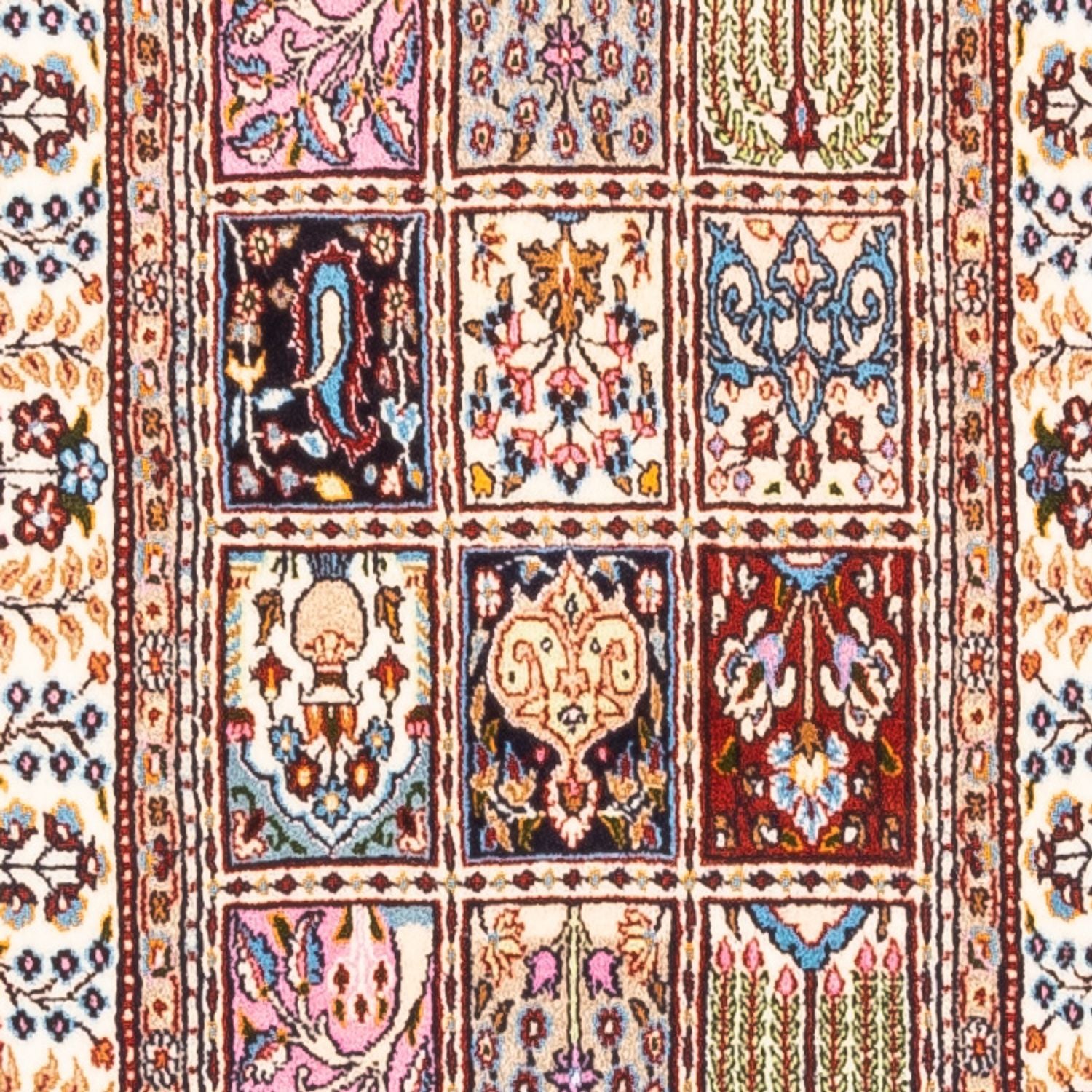 Tapis de couloir Tapis persan - Classique - 196 x 77 cm - multicolore
