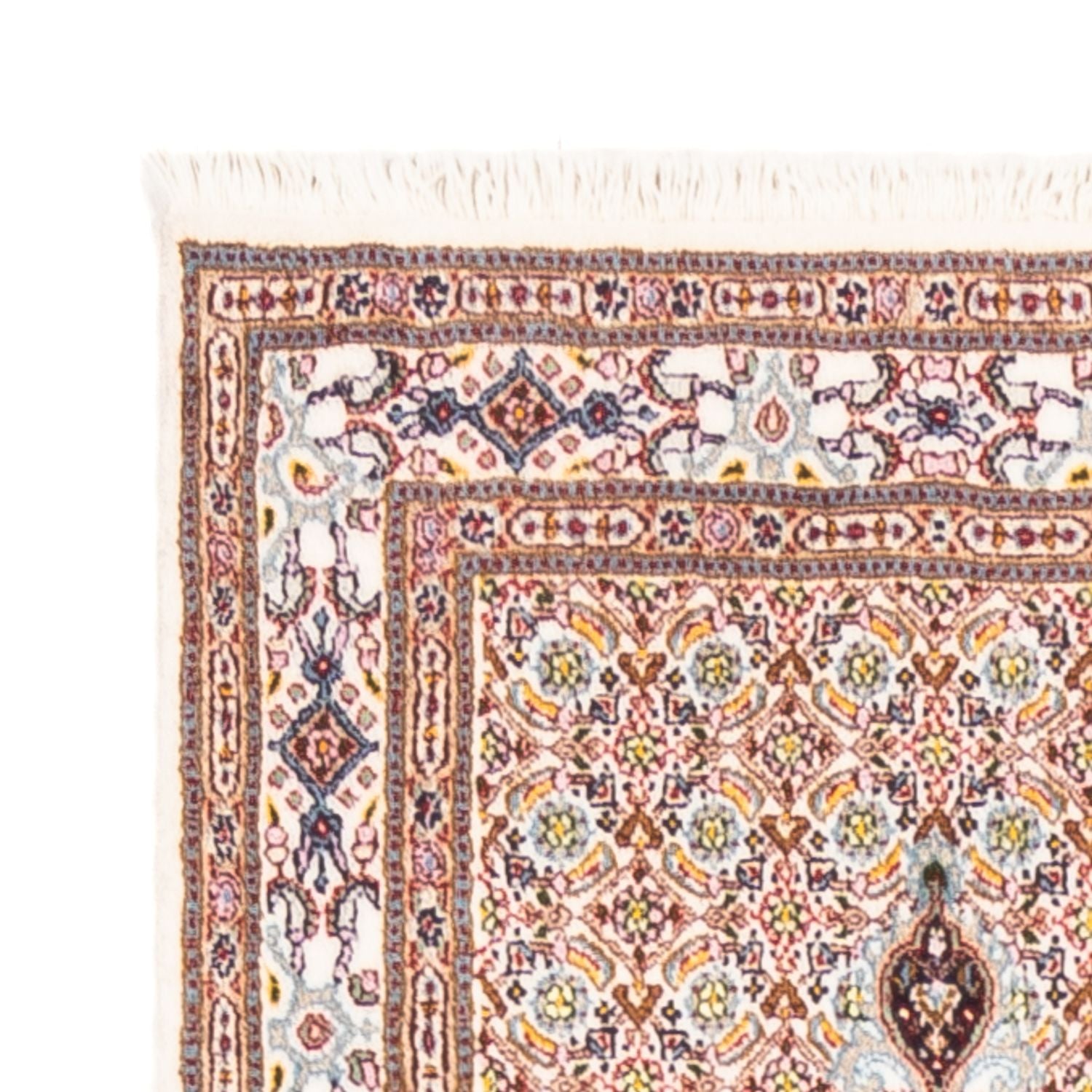 Tapis de couloir Tapis persan - Classique - 243 x 78 cm - crème