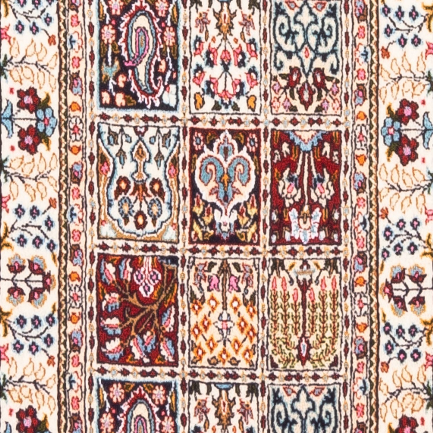 Tapis de couloir Tapis persan - Classique - 291 x 77 cm - multicolore
