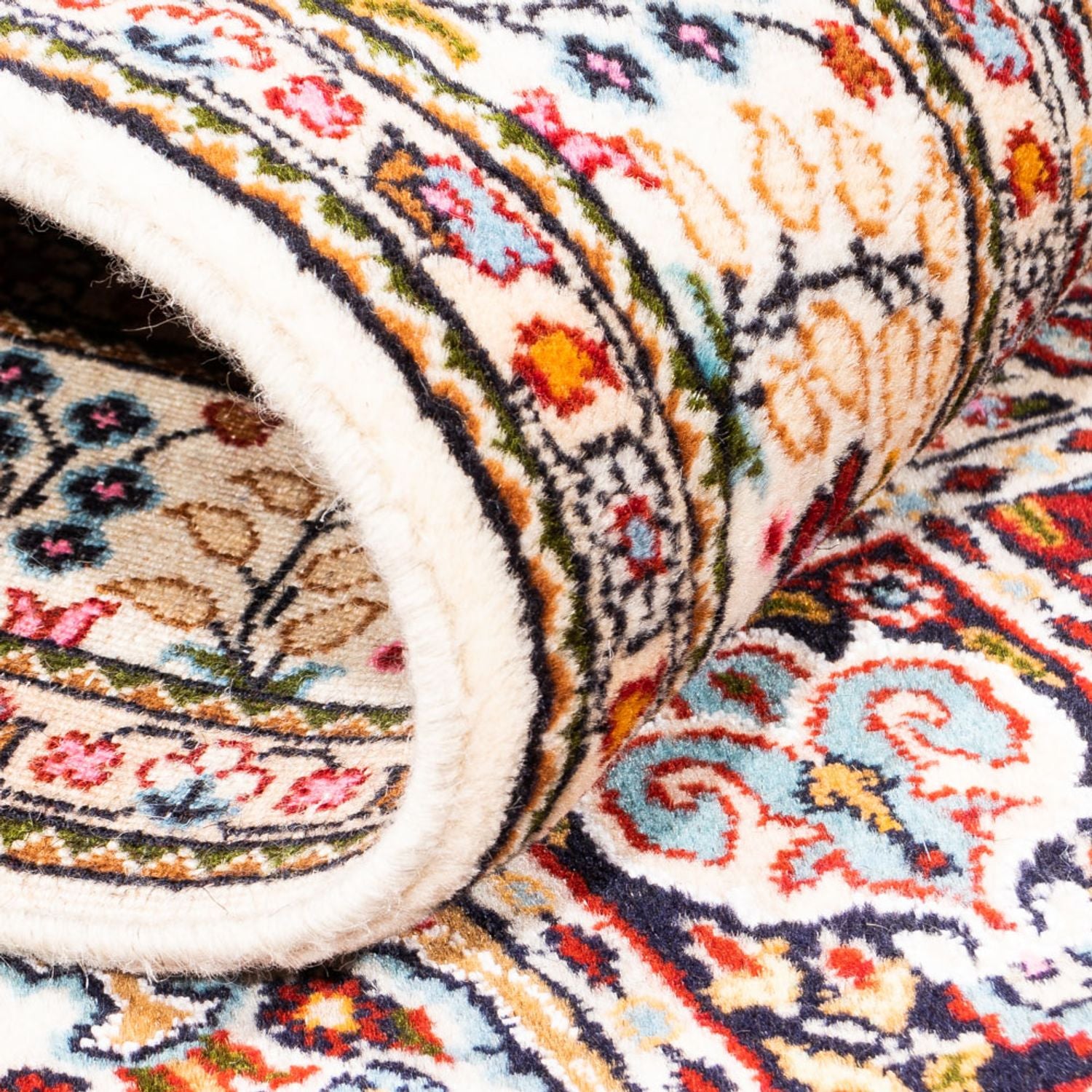 Tapis de couloir Tapis persan - Classique - 291 x 77 cm - multicolore