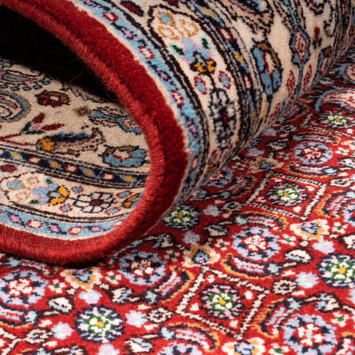 Tapis persan - Classique - 200 x 147 cm - rouge