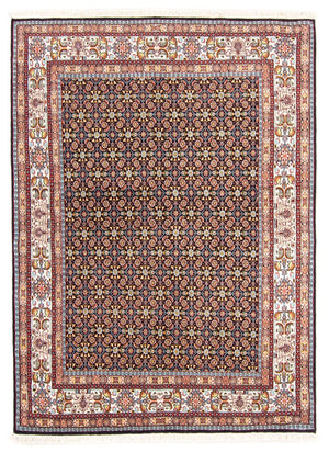 Tapis persan - Classique - 198 x 141 cm - bleu foncé