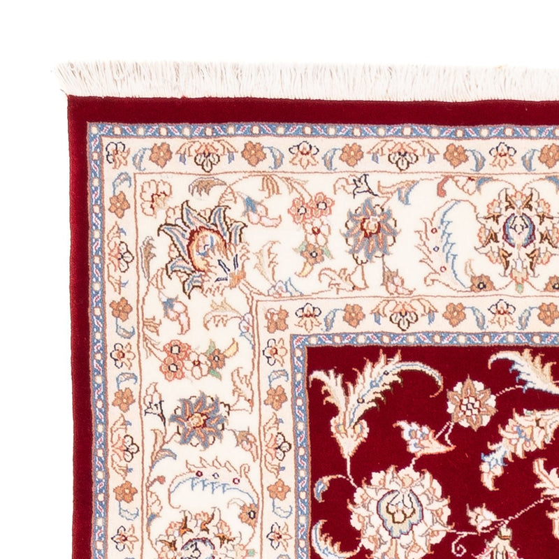 Tapis persan - Tabriz - 199 x 147 cm - rouge
