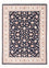 Tapis persan - Tabriz - Royal - 202 x 150 cm - bleu foncé