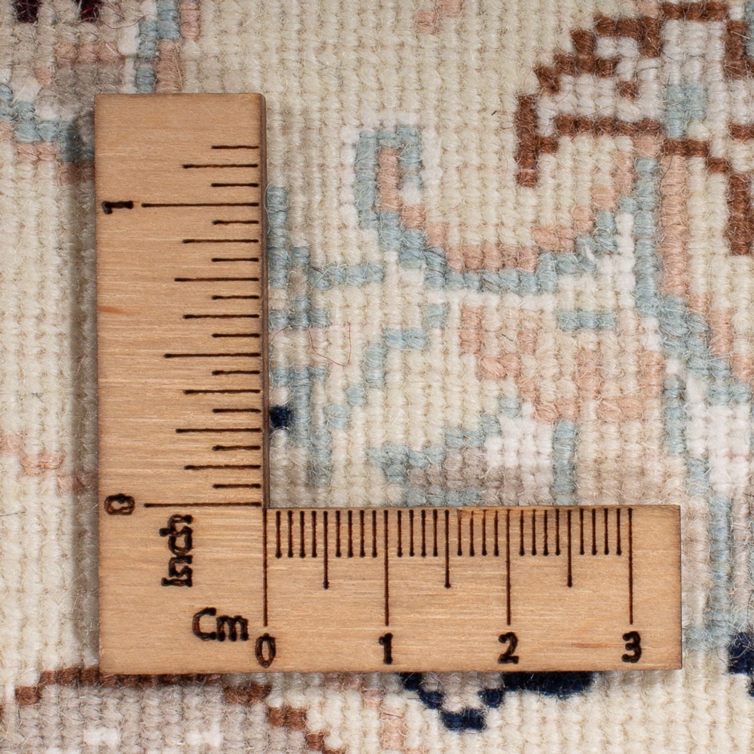 Tapis persan - Nain - Premium - 119 x 77 cm - crème