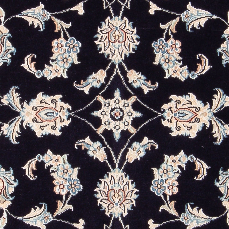 Tapis persan - Nain - Premium - 125 x 80 cm - bleu foncé